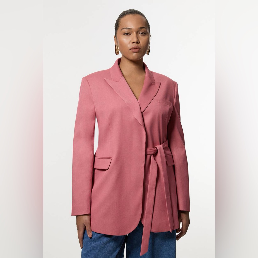 Karen Millen Plus Size Tailored Single Breasted Blazer 16